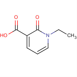 Structure of 3-Pyridinecarboxylic acid, 1-ethyl-1,2-dihydro-2-oxo-