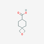 Structure of 2-OXASPIRO[3.5]NONANE-7-CARBOXYLIC ACID