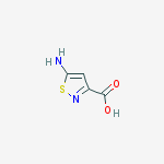 Structure of 5-Aminoisothiazole-3-carboxylic acid