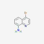 Structure of 4-bromoquinolin-8-amine