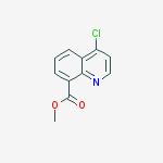 Structure of Methyl 4-chloroquinoline-8-carboxylate