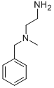 N-甲基-N-苄基-1,2-乙二胺结构式
