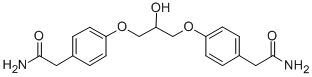 Structure of 4,4-(2-HYDROXY-1,3-PROPANDIYLDIOXY)BIS(2-PHENYLACETAMIDE)