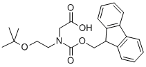 Structure of FMOC,TBUOET-GLY-OH DCHA