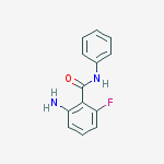 Structure of 2-Amino-6-fluoro-N-phenylbenzamide