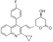 Structure of PITAVASTATIN LACTONE