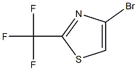 Structure of 4-bromo-2-(trifuloromethyl)-1,3-thiazole