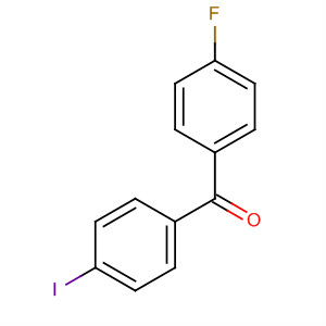 Structure of 4-FLUORO-4-IODOBENZOPHENONE