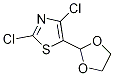 Structure of 2,4-Dichloro-5-(1,3-dioxolan-2-yl)thiazole