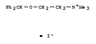 2-(diphenylmethoxy)-N,N,N-trimethylethanaminium iodide结构式