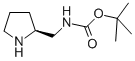 Structure of (S)-2-N-BOC-AMINOMETHYLPYRROLIDINE
