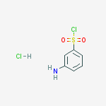 Structure of 3-AMino-benzenesulfonyl chloride hydrochloride