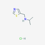 Structure of Isopropyl-thiazol-5-ylMethyl-aMine hydrochloride