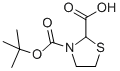 Structure of N-BOC-THIAZOLIDINE-2-CARBOXYLIC ACID