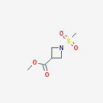 Structure of Methyl 1-(Methylsulfonyl)-3-azetidinecarboxylate