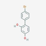 Structure of 4'-BroMo-[1,1'-biphenyl]-2,4-diol