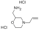 Structure of C-(4-ALLYL-MORPHOLIN-2-YL)-METHYLAMINE DIHYDROCHLORIDE