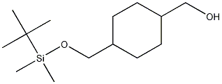 Structure of [4-(tert-Butyldimethylsilyloxymethyl)cyclohexyl]methanol