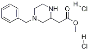 Structure of Methyl (4-Benzylpiperazin-2-Yl)Acetate Hydrochloride, 97%