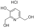 3-羟基-2,6-双(羟甲基)吡啶 盐酸盐结构式