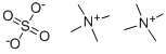 Structure of Tetramethylammonium sulfate