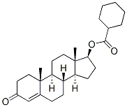 Structure of 17-.beta.hydroxyandrost-4-en-3-one hexahydrobenzoate