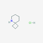Structure of 5-AZA-SPIRO[3.5]NONANE HYDROCHLORIDE
