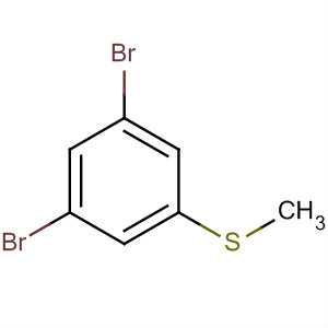 Benzene, 1,3-dibromo-5-(methylthio)-结构式