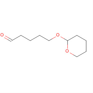 Structure of Pentanal, 5-[(tetrahydro-2H-pyran-2-yl)oxy]-