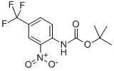 Structure of TERT-BUTYL 2-NITRO-4-(TRIFLUOROMETHYL)PHENYLCARBAMATE