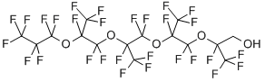 Structure of 1H,1H-PERFLUORO(2,5,8,11-TETRAMETHYL-3,6,9,12-TETRAOXAPENTADECAN-1-OL)