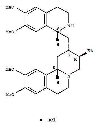 Structure of EMETINE HYDROCHLORIDE