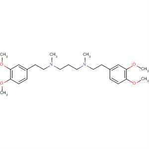 Structure of 1,3-Propanediamine,N,N'-bis[2-(3,4-dimethoxyphenyl)ethyl]-N,N'-dimethyl-