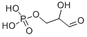 DL-GLYCERALDEHYDE 3-PHOSPHATE结构式