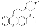 Structure of thiethylperazine