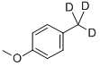4-METHOXYTOLUENE-ALPHA,ALPHA,ALPHA-D3结构式