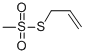 Structure of Methanesulfonothioic Acid S-2-Propen-1-yl Ester