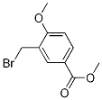 Methyl 3-(bromomethyl)-4-methoxybenzoate结构式