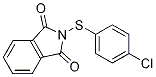 1H-Isoindole-1,3(2H)-dione, 2-[(4-chlorophenyl)thio]-结构式