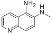 5-氨基-6-(甲基氨基)喹啉结构式