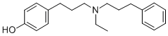 Structure of N-ETHYL,N-(3-PHENYLPROPYL)-3-(4-HYDROXYPHENYL)PROPYLAMINE
