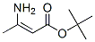3-Amino-2-butenoic acid tert-butyl ester结构式