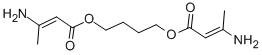 Structure of 1,4-BUTANEDIOL BIS(BETA-AMINOCROTONATE)