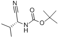 Structure of BOC-D-VAL-NITRILE