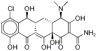 Structure of 4-epi-DeMeclocycline