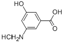 Structure of 3-Amino-5-hydroxybenzoic acid hydrochloride