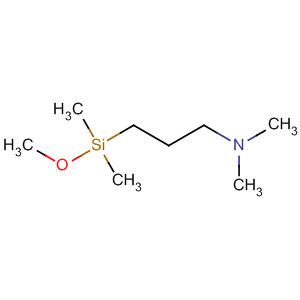 Structure of 3-(methoxydimethylsilyl)-N,N-dimethylpropan-1-amine