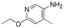 Structure of 3-Pyridinamine,  6-ethoxy-4-methyl-