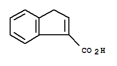 Structure of 1H-Indene-3-carboxylic acid