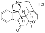 Structure of STRYCHNINE HYDROCHLORIDE
